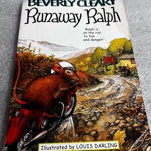 Scholastic Runaway Ralph Book Preowned